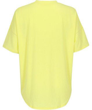 CW-X 【WOMEN】 CW-X Ｔシャツ 梨地素材 薄手 シアー感 スポーツウェア 半袖 レディース DLY125 /ワコール イエロー