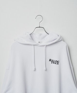 WEGO ヘビーウエイトユニークモチーフプルパーカー ホワイト