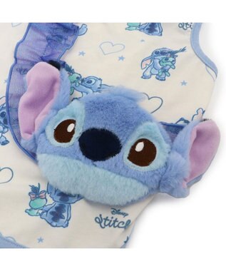 PET PARADISE ディズニー スティッチ マスコット付き タンクトップ 小型犬 ホワイト×ライトブルー