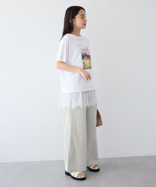 CRAFT STANDARD BOUTIQUE フォトプリントＴシャツ Off White