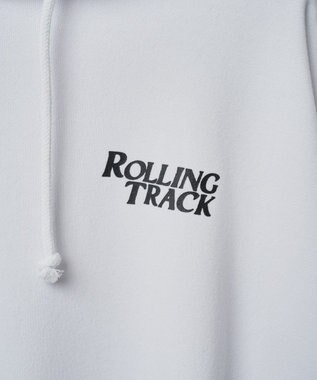 WEGO ヘビーウエイトユニークモチーフプルパーカー ホワイト