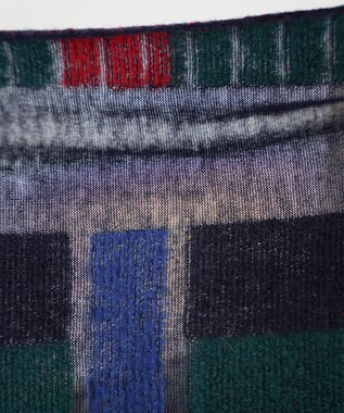 nitorito 【UNISEX】tanbo チェック柄 ストール navy