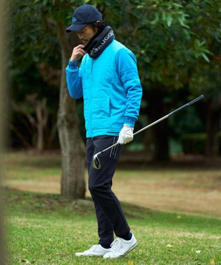 23区GOLF 【MEN】ボンディングパンツ ブラック系