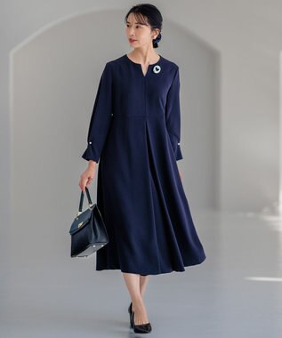 23区 【VERYコラボ】シュシュ&ブローチ2点セット ネイビー系