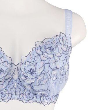 San-ai Resort（三愛水着楽園） 【エレガントコレクション2401】単品ブラHIカップ ブルー