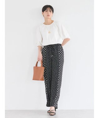 AMERICAN HOLIC パフスリーブカットプルオーバー Off White