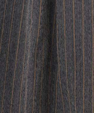 BEIGE， TURENNE / ワイドパンツ Gray×Camel line