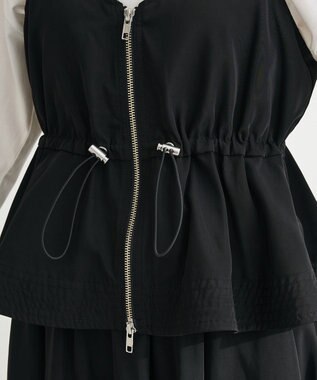 Green Parks ＳＥＴ２点　キャミビスチェ＋スカート Black