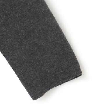 ICB L ミルドウール ロングカーディガン チャコール系