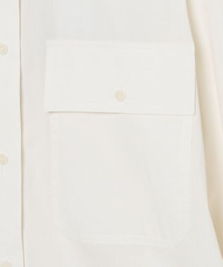 JOSEPH ポプリンコットン　ロングスリーブシャツ Wax