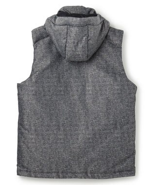 JOSEPH HOMME 【新素材】ライトラスターシャンブレー　ダウンベスト グレー系