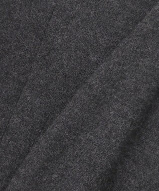 ICB L ミルドウール ロングカーディガン チャコール系