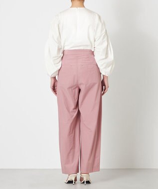 NAVE 【Nave・洗える】ドライタッサー パンツ ピンク系