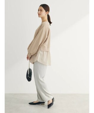 Green Parks 前後２ｗａｙシアードッキングチュニック Light Beige