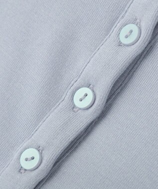 CRAFT STANDARD BOUTIQUE ハイネックハーフボタンプルオーバー Light Blue