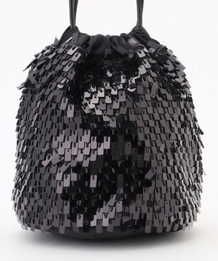 ICB スパンコールバッグ ブラック