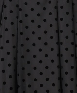 Feroux フロッキーチェック・ドット スカート ブラック系9