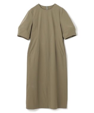 UNFILO FINE MOVE ランタンスリーブワンピース カーキ