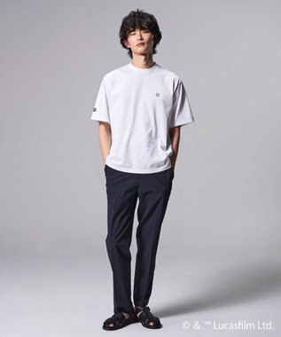 JOSEPH HOMME 【WEB限定】【スター・ウォーズ 】 JOSEPH HOMME スター・ウォーズ / リラックスフォルム クルーネックワッペンＴシャツ ホワイト系
