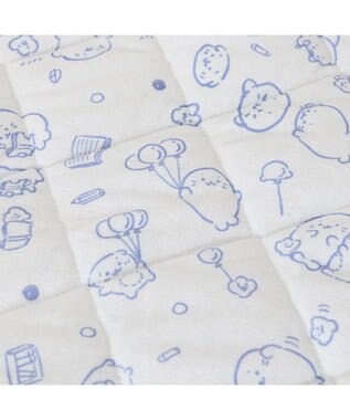 Mother garden しろたん 敷きパッド 100×200cm 《のんびりライフ柄》 シングルシーツ パイル生地 0