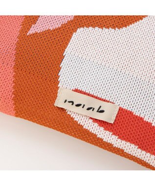 UNBILLION カシュカシュ cachecache / naabコラボインターシャニットショッパーバッグ オレンジ