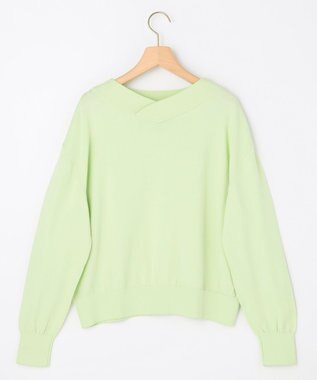 組曲 S 【先行予約・WEB限定】コットンニット プルオーバー ライトグリーン系