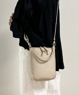 style code 【ペットボトル収納可能 】本革 縦型 ポシェット スマホショルダー　お財布機能付き　