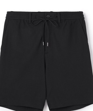 JOSEPH HOMME 【WEB限定】【新素材】エアータックジャージー ドロスト付ショートパンツ / BERMUDA ブラック系