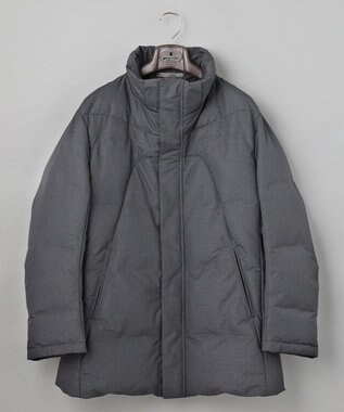 GOTAIRIKU 2年連続売上NO1【仕事で着られる】MINOTECH/ミノテック ドレス ダウンコート グレー系