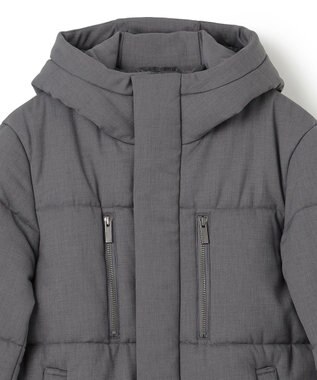 JOSEPH HOMME 【WEB・一部店舗限定  】テックウーステットツイル 　パテッドコート ライトグレー系