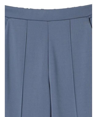 Green Parks らくスレストレートパンツ Grayish Blue