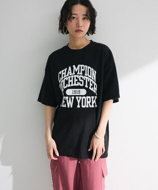 Green Parks ■Ｃｈａｍｐｉｏｎ　ロゴＮＹ　ＴＥＥ Black