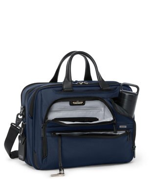 TUMI TUMI ALPHA（アルファ） ミディアム・15インチ・エクスパンダブル・ブリーフケース ネイビー