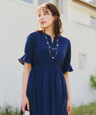 Tiaclasse マルチパールネックレス シルバー