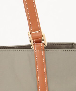 LA BAGAGERIE ひねり金具付きエレガンストート　Mサイズ グレージュ