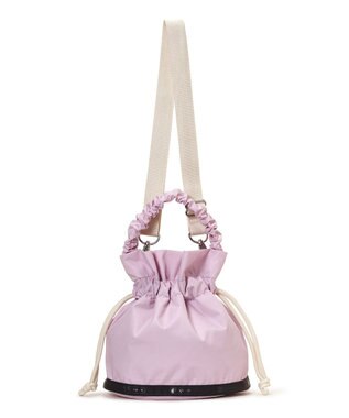 LeSportsac GH DRAWSTRING XBODY/ライラック/サンドバーコード ライラック/サンドバーコード