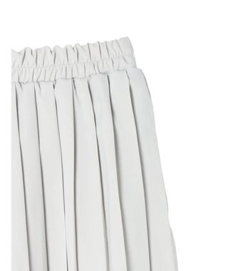 earth music&ecology ミックスプリーツティアードスカート Gray