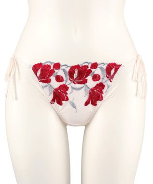 San-ai Resort（三愛水着楽園） エレガントコレクション【2407】ヒモショーツ レッド