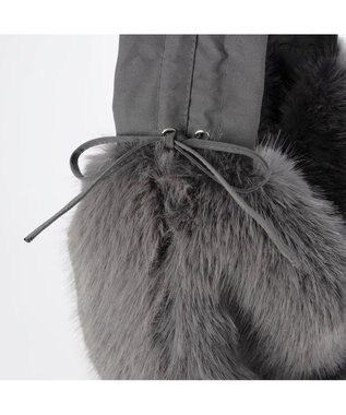 UNBILLION カシュカシュ cachecache / フリルワンハンドルエコファートート GY