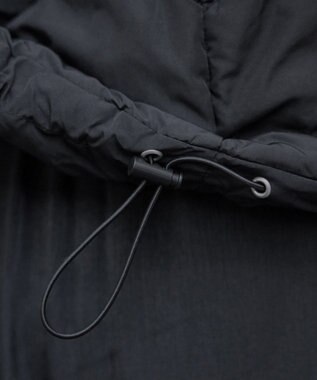 Tiaclasse スタンドネックキルティング中綿ジャケット ブラック