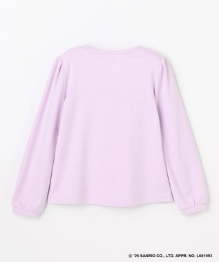 ANY KIDS 【マイメロディ＆クロミ×ANY KIDS】長袖Tシャツ ラベンダー×クロミ