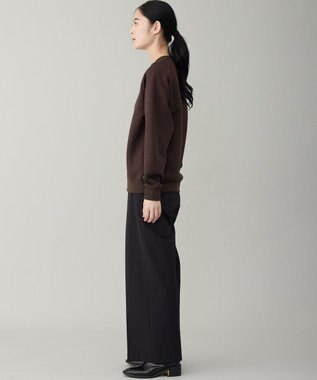 UNFILO MENS 【男女兼用】BEAUTY FORM JERSEY クルー ブラウン