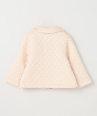 組曲 KIDS 【80-100cm】フラワーキルトジャガード アウター エクリュ系