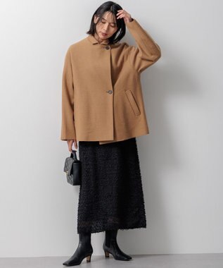 23区 L コンプレストパイル ライトアウター キャメル系