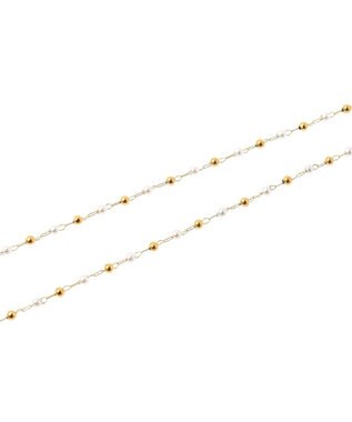 Green Parks ・ＨＡＬＦ　ＴＩＭＥ　サージカルレイヤードネックレス Gold