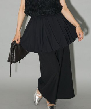 Green Parks ・ＥＬＥＮＣＡＲＥ　ＤＵＥ　バルーンミニスカート Black