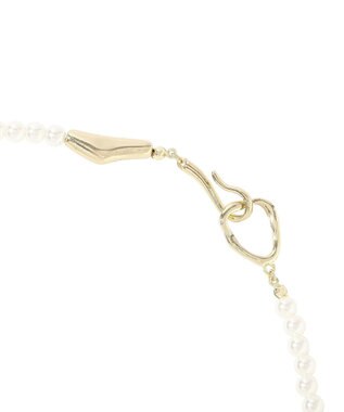 YECCA VECCA パールフックネックレス Gold