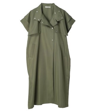 Green Parks ・ＥＬＥＮＣＡＲＥ　ＤＵＥ　トレンチロングベスト Khaki