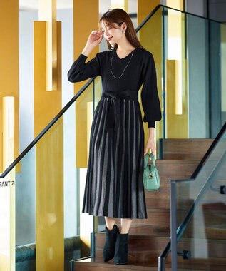 Tiaclasse 【日本製】どんなスタイルにも合わせやすいクリスタルネックレス シルバー