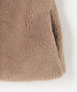 組曲 KIDS 【110-140㎝】スライバー ピーコート ブラウン